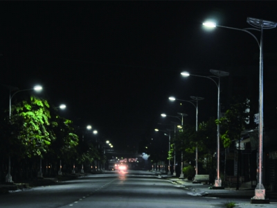 Solar Street Light Project in Ho-Chi Ming city, Vietnam