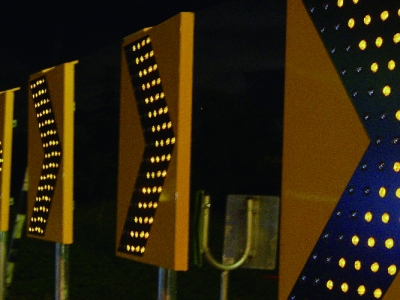 Solar LED Traffic Sign Projects, Railspeed Train Area, Taoyuan, Taiwan